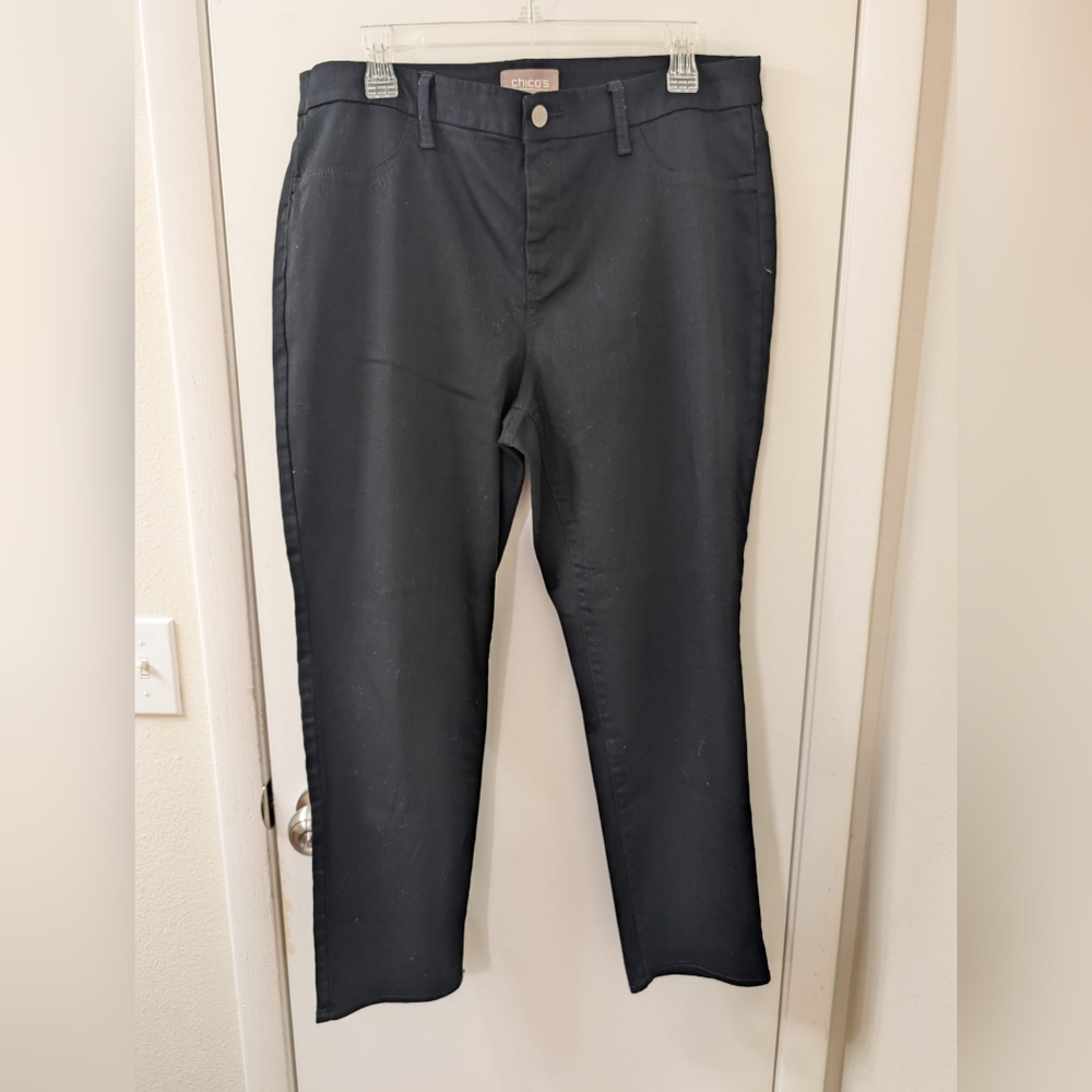 Chico's Women's Classic Black Dress Trousers